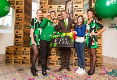 Heineken Experience verwelkomt 700.000ste bezoeker